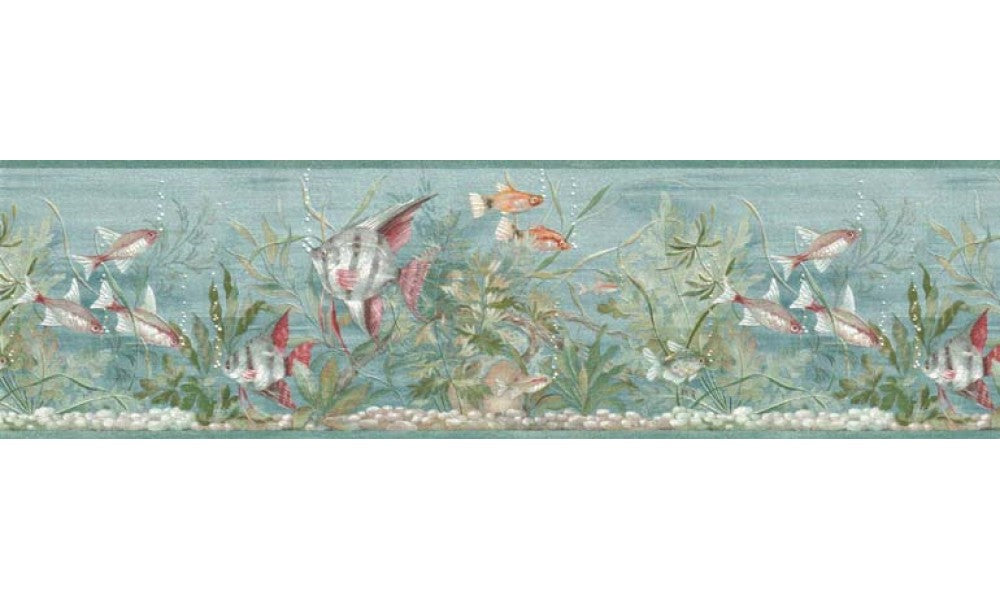 Fishes B74054 Wallpaper Border