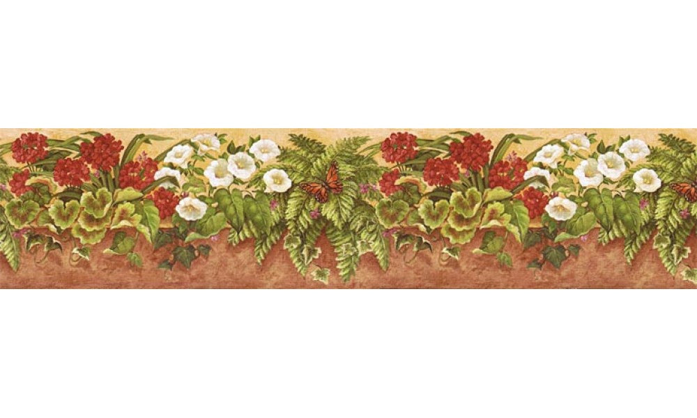 Floral NS7722B Wallpaper Border