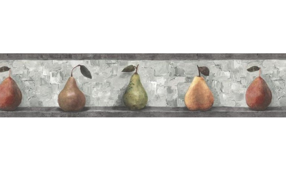 Pear Fruits SP76487 Wallpaper Border