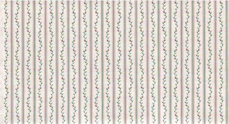 Roses Stripes 80035 Wallpaper