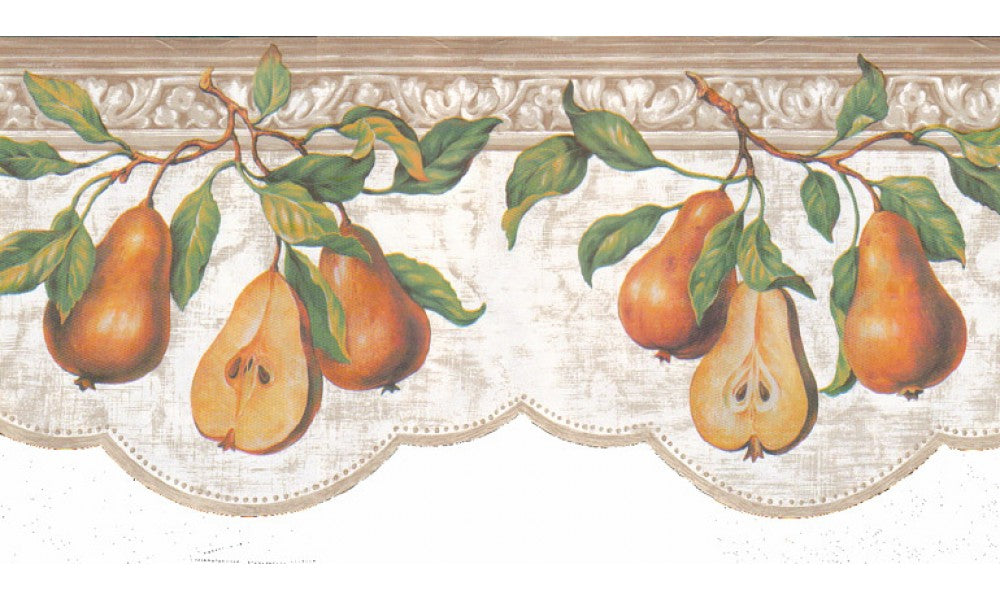 Pear Fruits b52040 Wallpaper Border