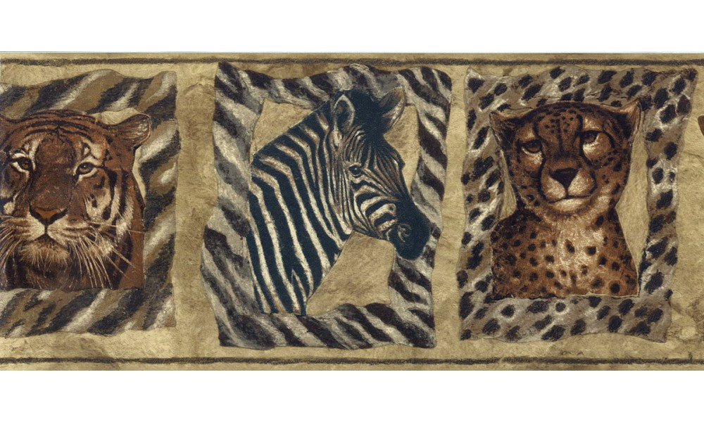 Animals NA016121 Wallpaper Border