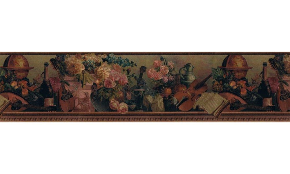 Floral B79083 Wallpaper Border