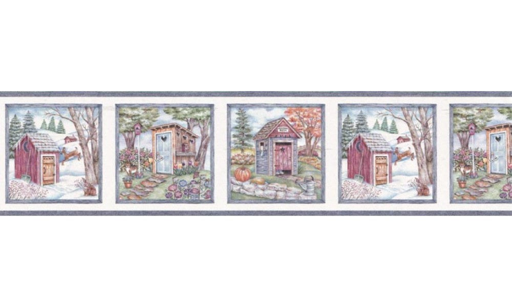 Country b6052STN Wallpaper Border