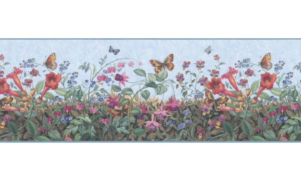 Floral B49516 Wallpaper Border