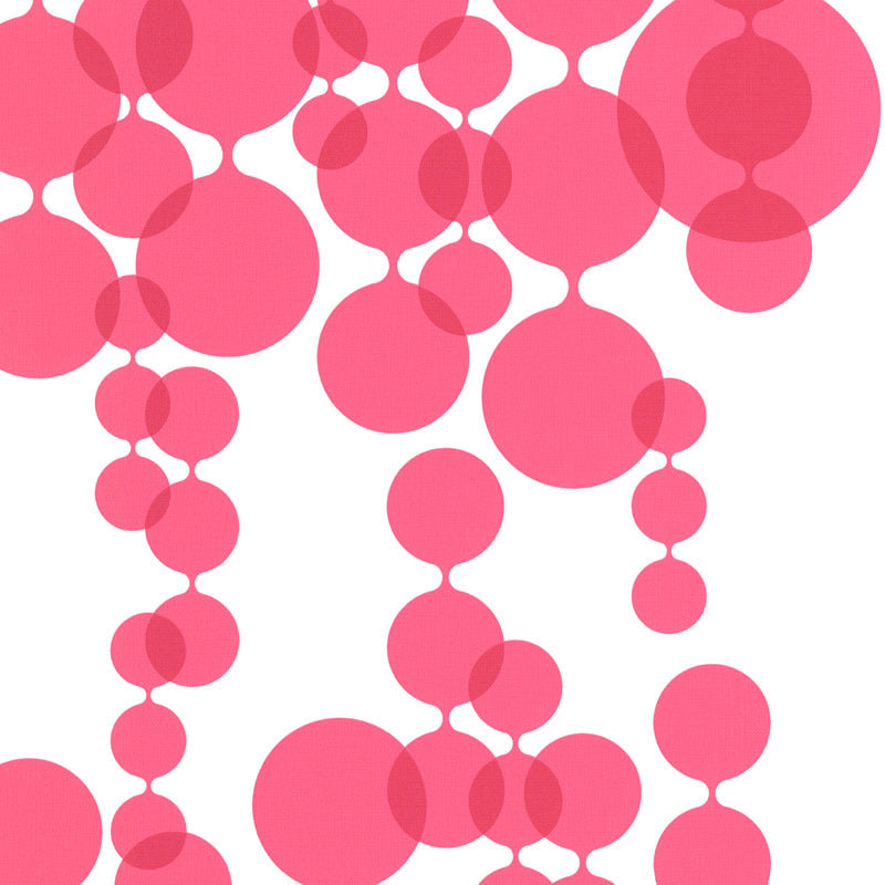 Linked Bubbles Pink 881021 Wallpaper