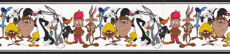 Looney Tunes LT2071B Wallpaper Border