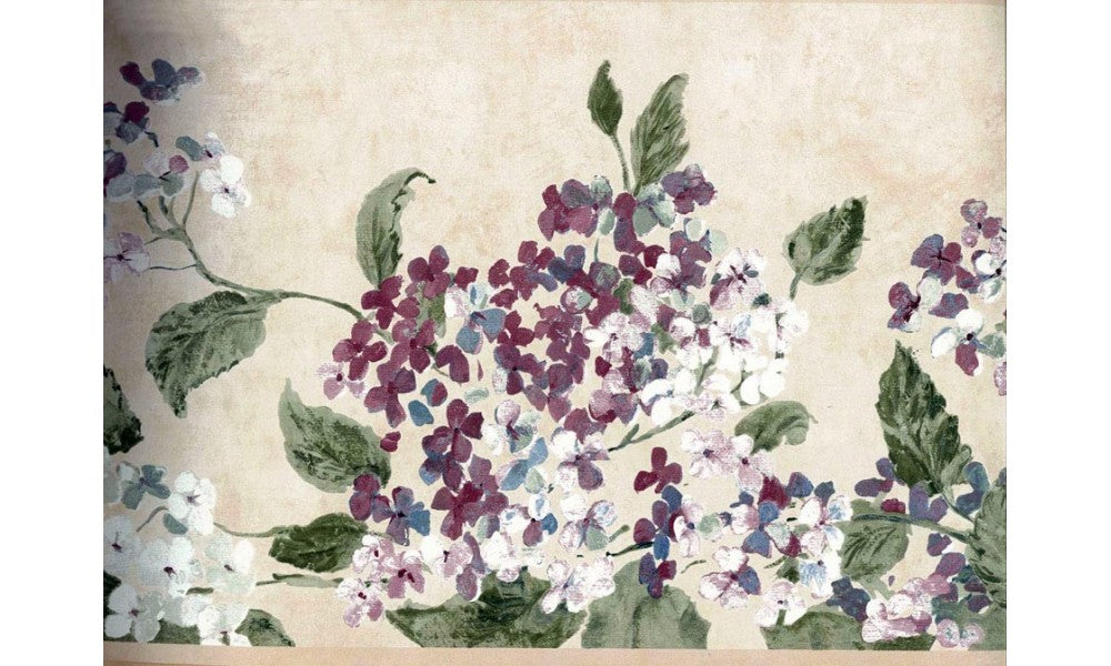 Pink White Tiny Flowers KT8524 Wallpaper Border