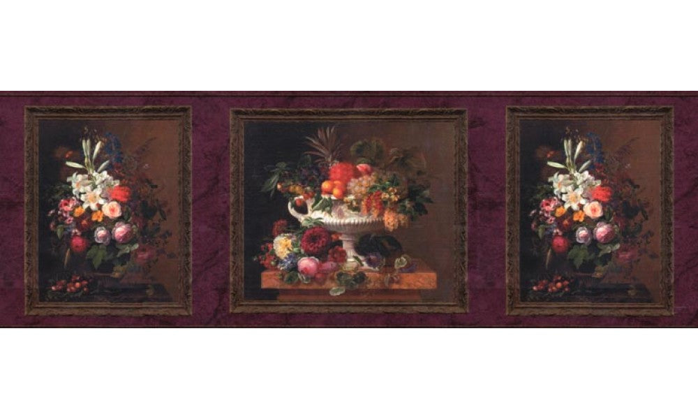 Floral b3241GB Wallpaper Border