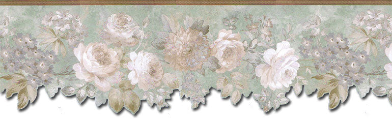 Flowers Roses DES67089DC Wallpaper Border