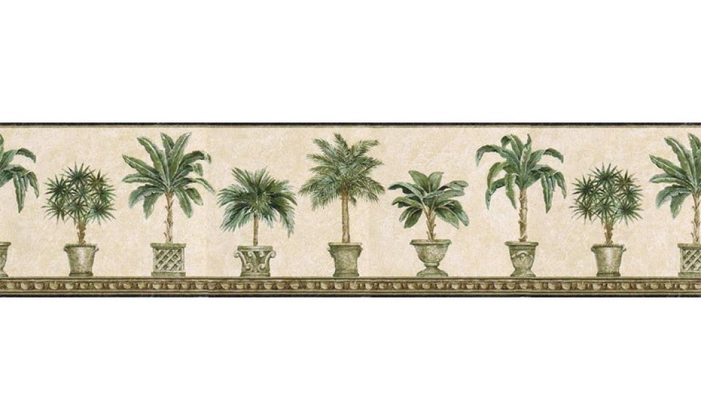 Trees TH29009B Wallpaper Border