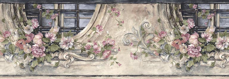 Window  HB75703 Wallpaper Border