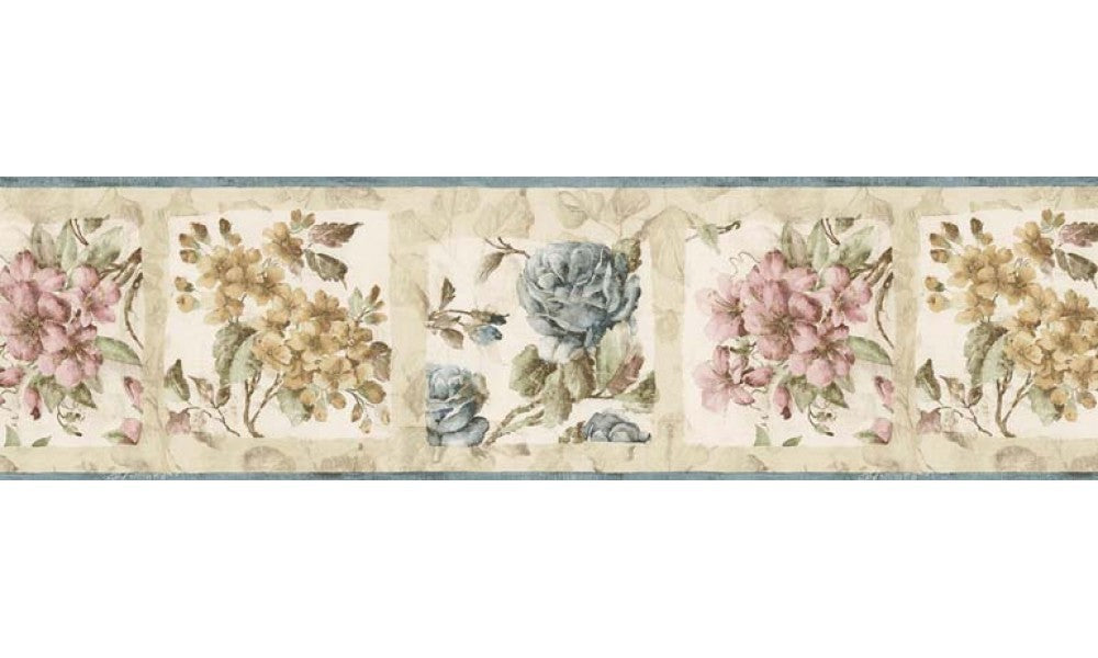 Floral ED76241 Wallpaper Border