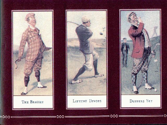 Golf Players B1013P Wallpaper Border