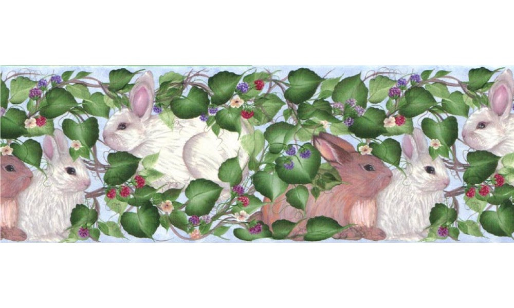 Rabbits B33963 Wallpaper Border