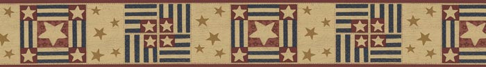 Americana American Flag AP75694 Wallpaper Border