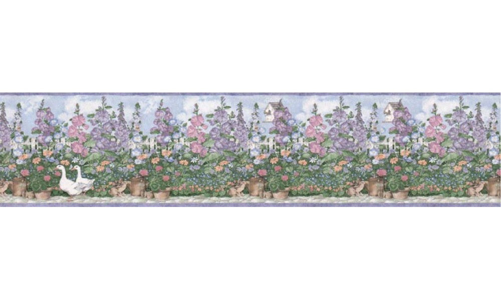 Garden B5238SMB Wallpaper Border