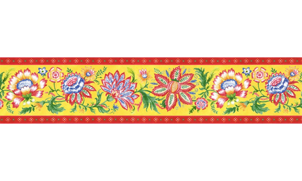 Floral KD8125B Wallpaper Border