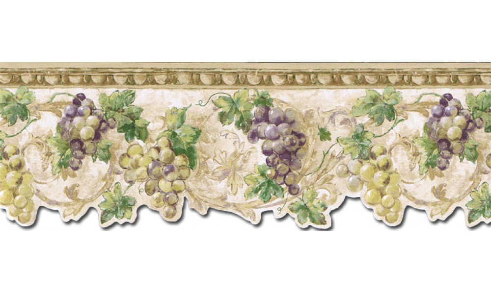 Grape Fruits TH29032DB Wallpaper Border