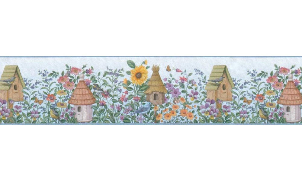 Birds House B49508 Wallpaper Border