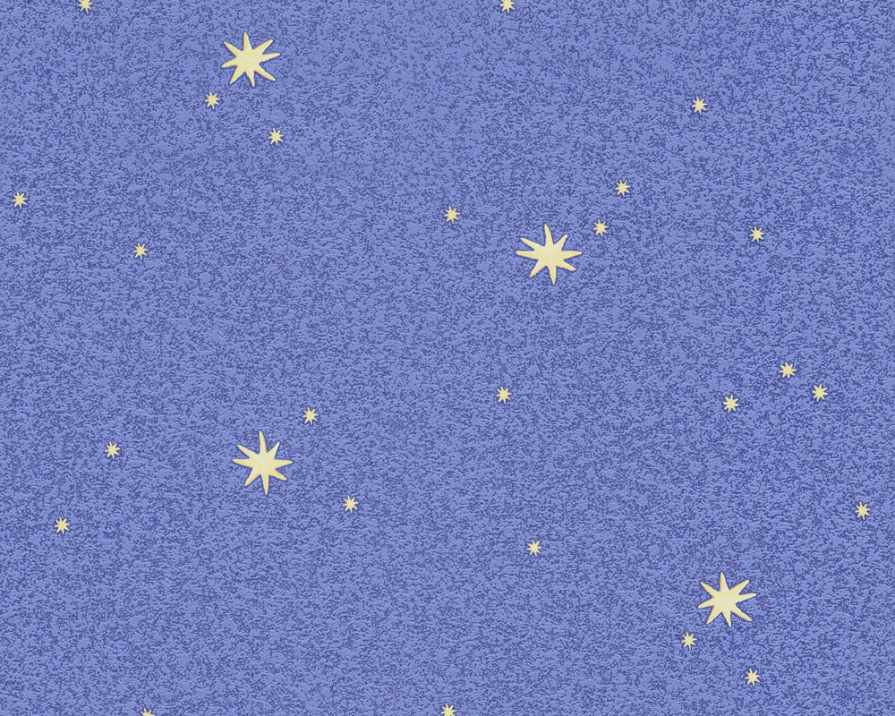 Blue Yellow Dekora Natur 6 911711 Wallpaper