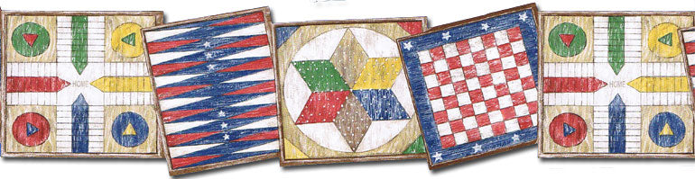 Patriotic Star HIC0031 Wallpaper Border