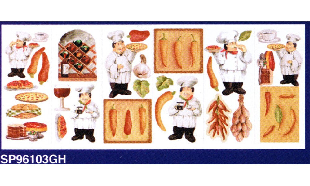 Kitchen SP96103GH Wallpaper Border