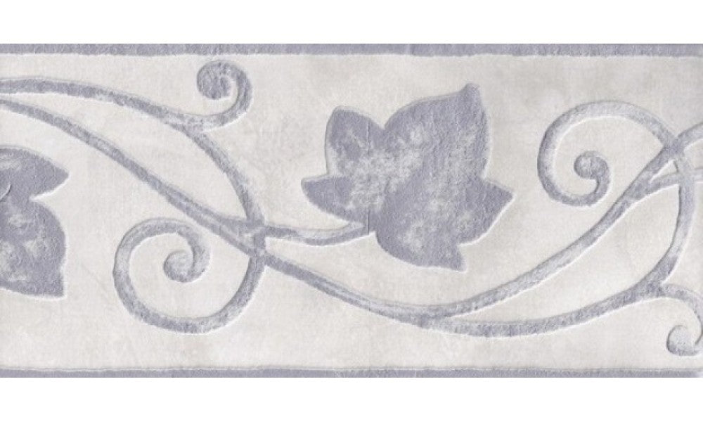 Silver Beige Vine 93383 Wallpaper Border