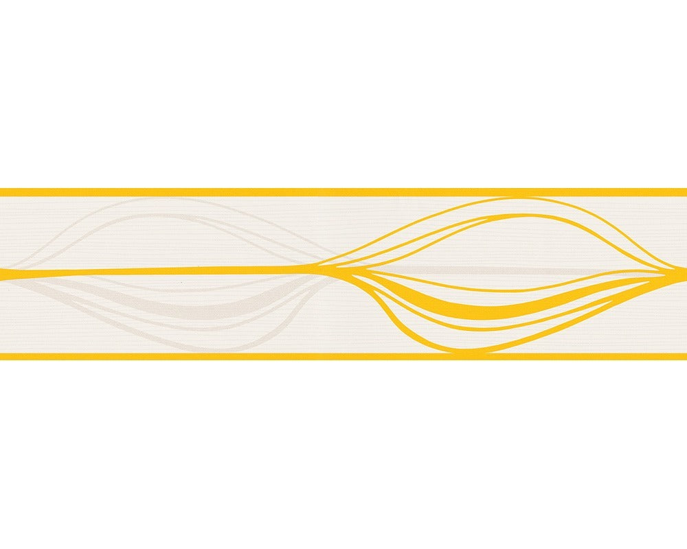 Yellow Swing Line 934772 Wallpaper Border