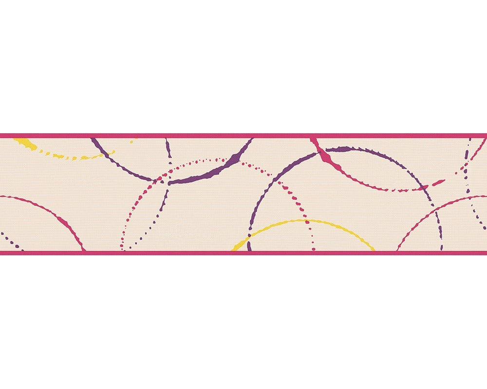 Yellow Swing Line 934842 Wallpaper Border