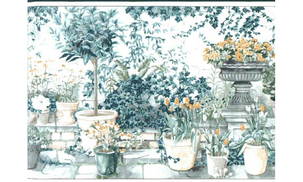 Garden TC11343 Wallpaper Border