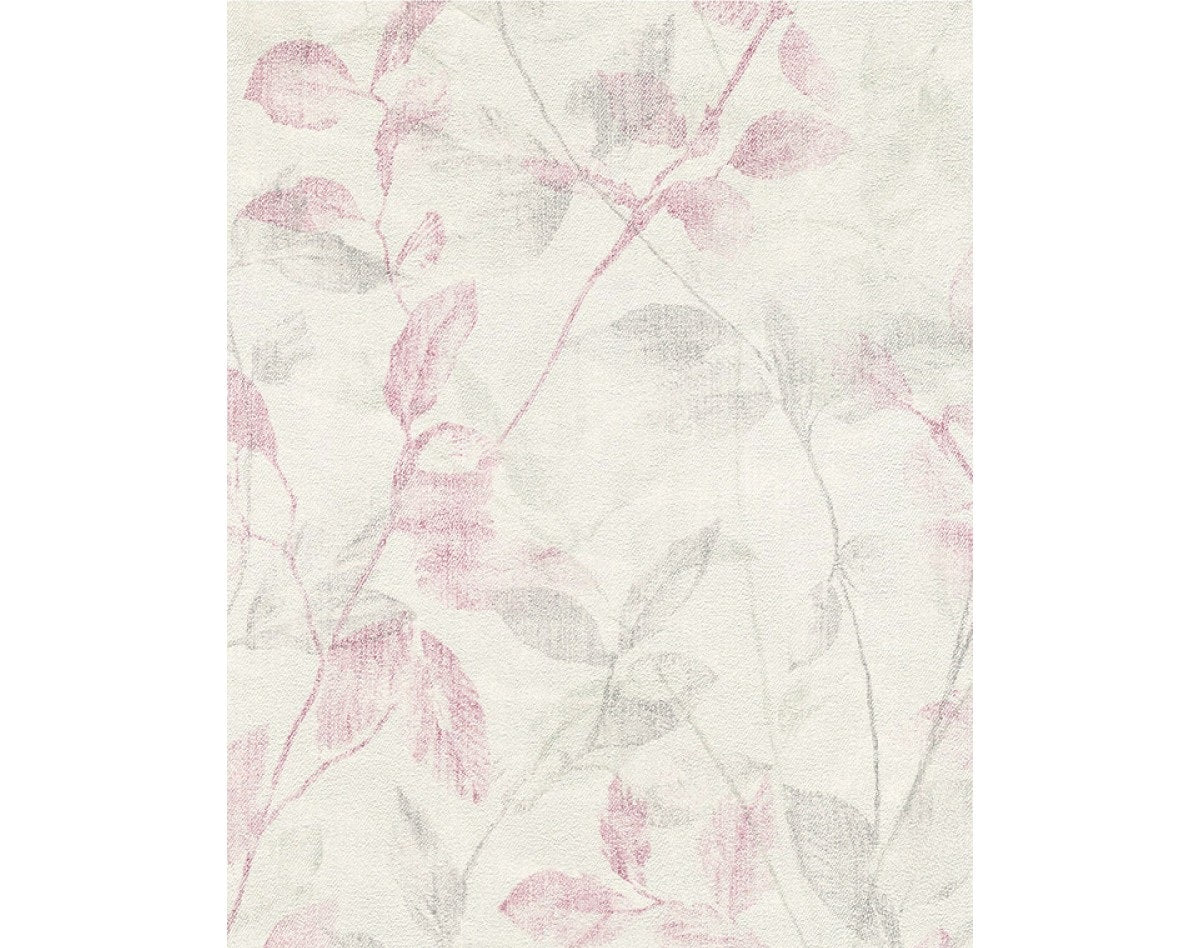 Leaf Trail Purple Grey 938916 Wallpaper