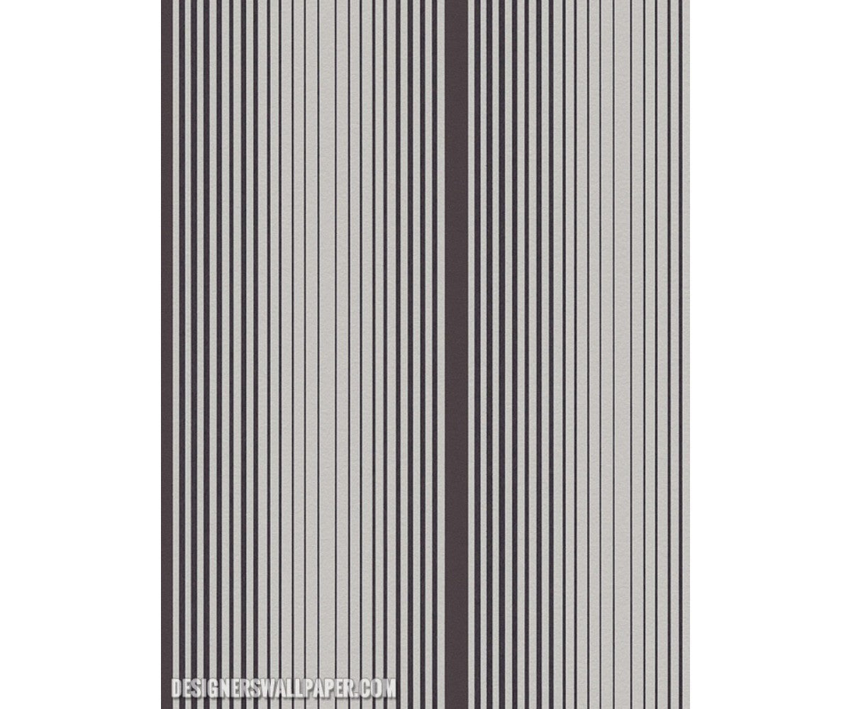 Graphic Stripes Grey Black Metallic 944245 Wallpaper