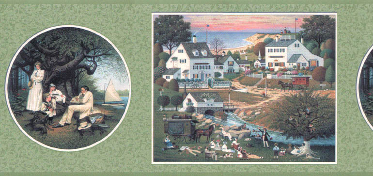 Flags Seas B7162HV Wallpaper Border