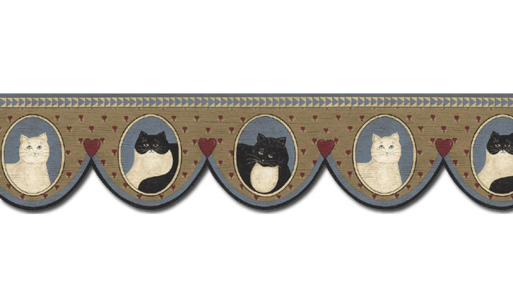 Cats AP75688DC Wallpaper Border