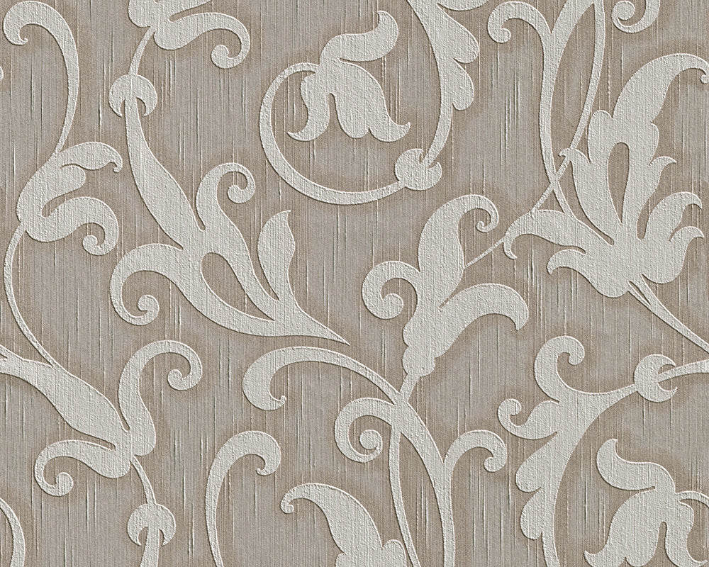 Brown Grey Tessuto 954906 Wallpaper