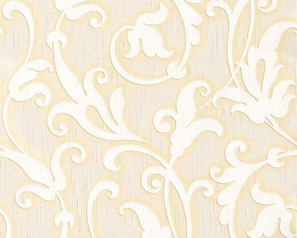 Beige Cream Tessuto 954907 Wallpaper