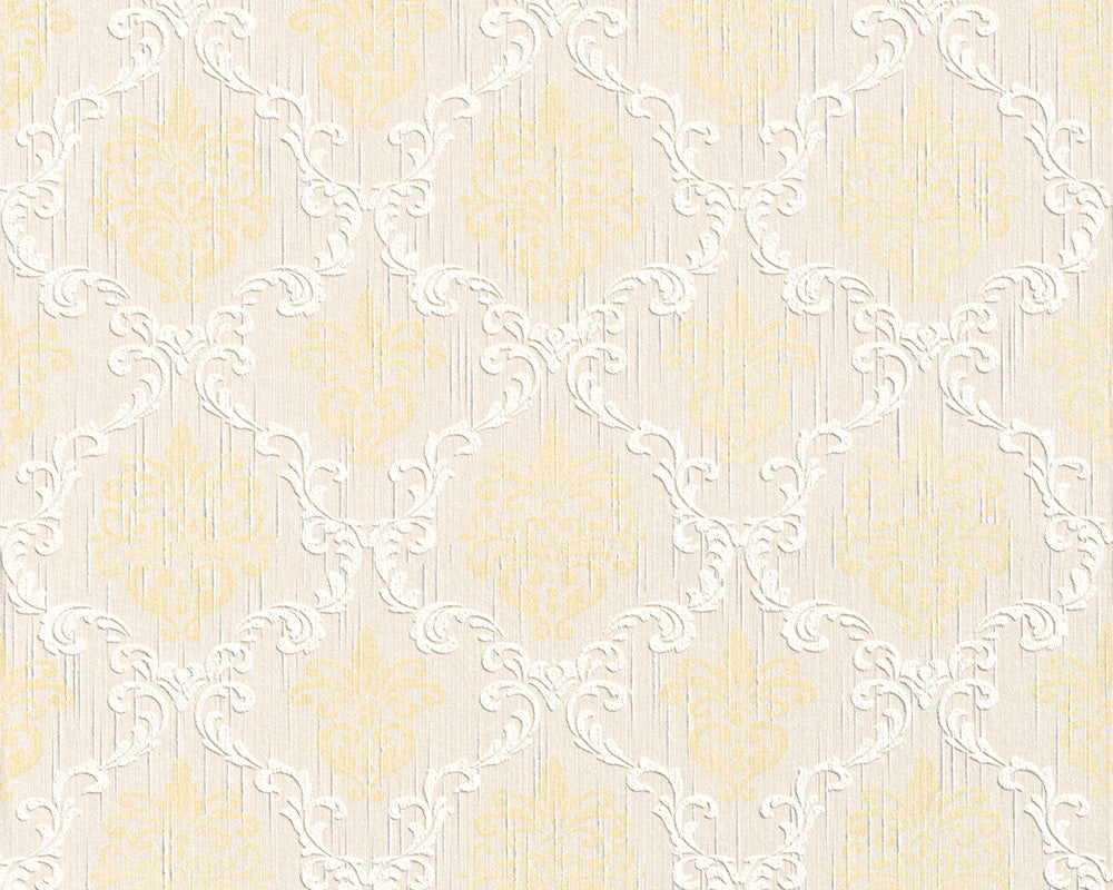 Beige Cream Tessuto 956297 Wallpaper