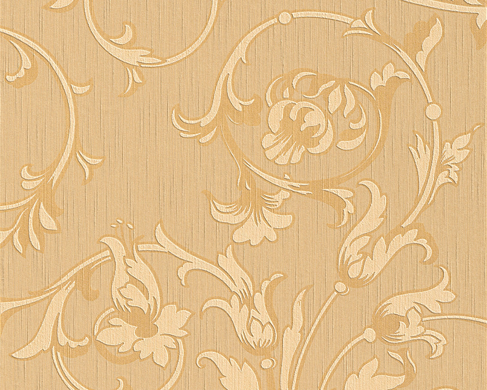 Beige Orange Tessuto 956333 Wallpaper