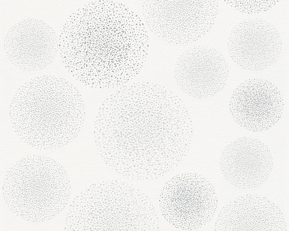 Metallic White Black & White 3 958111 Wallpaper