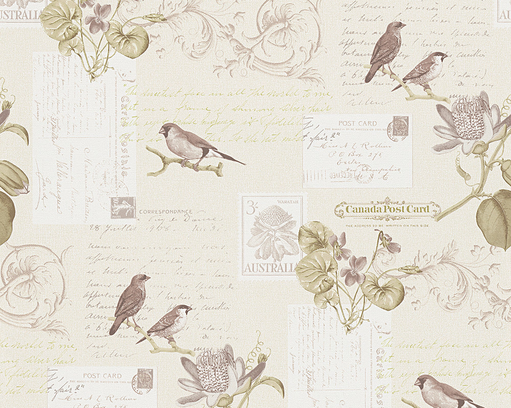 Brown Cream Dekora Natur 6 959481 Wallpaper