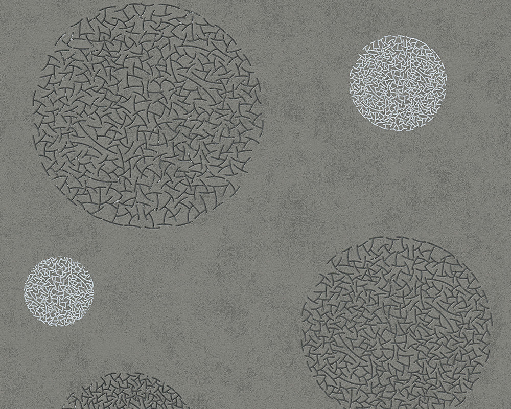 Grey Metallic Black & White 3 960403 Wallpaper