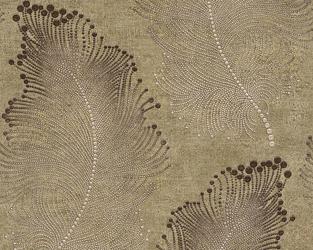 Brown Green Bohemian Burlesque 960451 Wallpaper