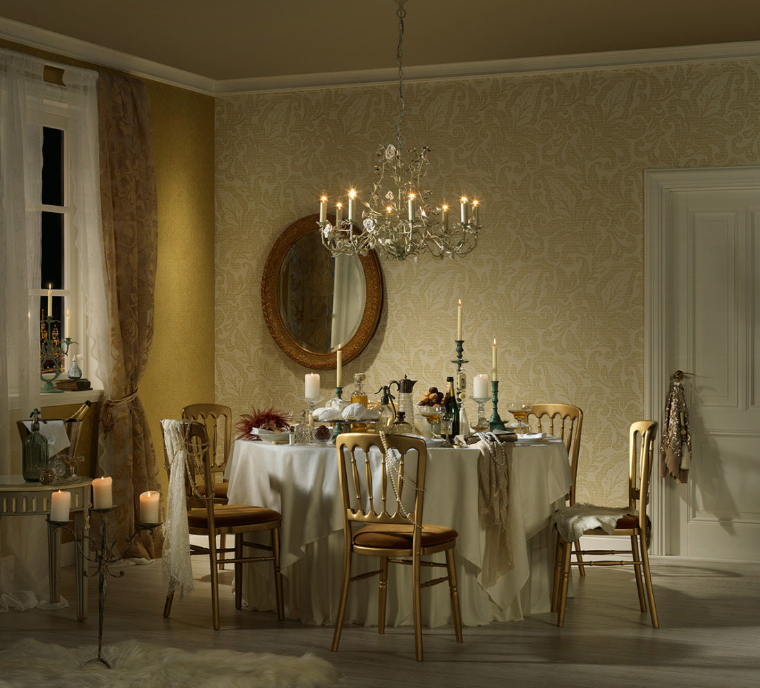 Cream Yellow Bohemian Burlesque 960481 Wallpaper
