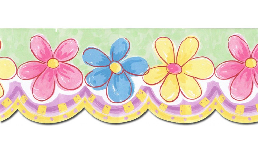 Floral HK13000B Wallpaper Border