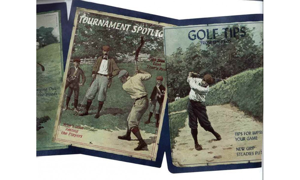 Golf Tips Books NM6768 Wallpaper Border