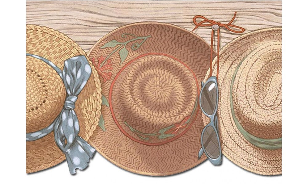 Hats PB58027DB Wallpaper Border
