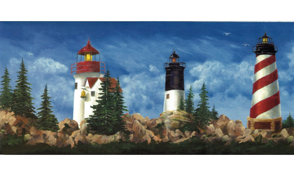 Lighthouse WT1122 Wallpaper Border