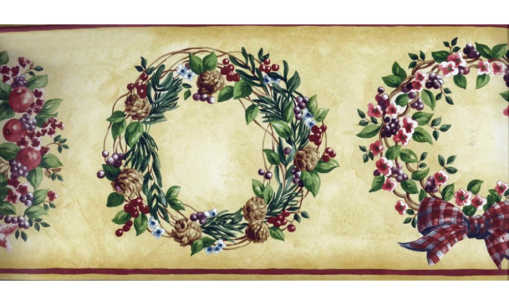 Ring Flower Wass NC76764 Wallpaper Border