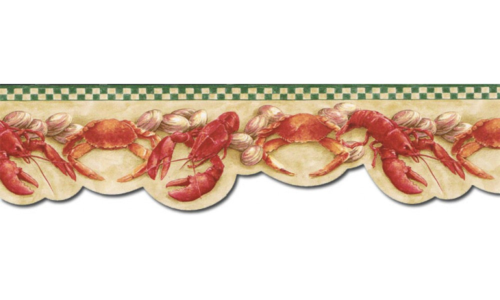 Crab BH89026DB Wallpaper Border